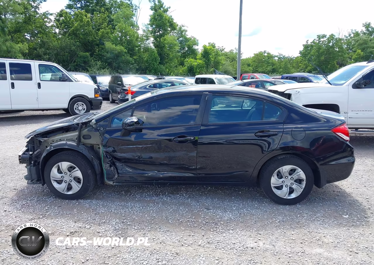 2013 Honda Civic Lx VIN:19XFB2F59DE054672 - 15