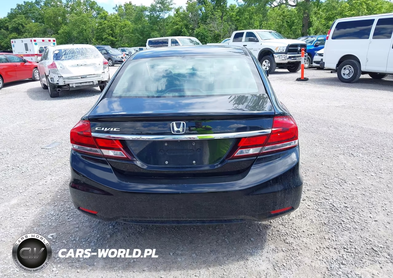 2013 Honda Civic Lx VIN:19XFB2F59DE054672 - 17