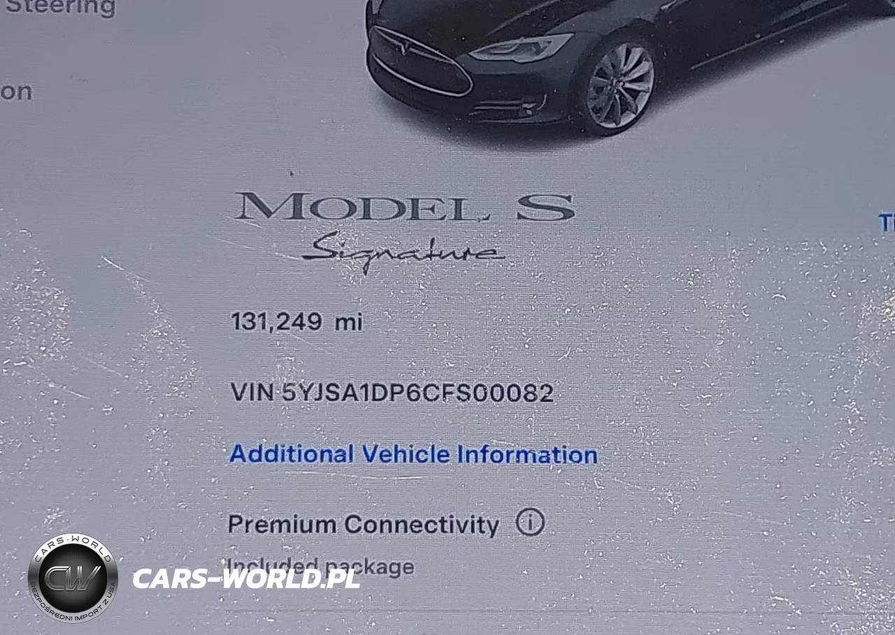 2012 Tesla Model S Performance-Signature Performance VIN:5YJSA1DP6CFS00082 - 7
