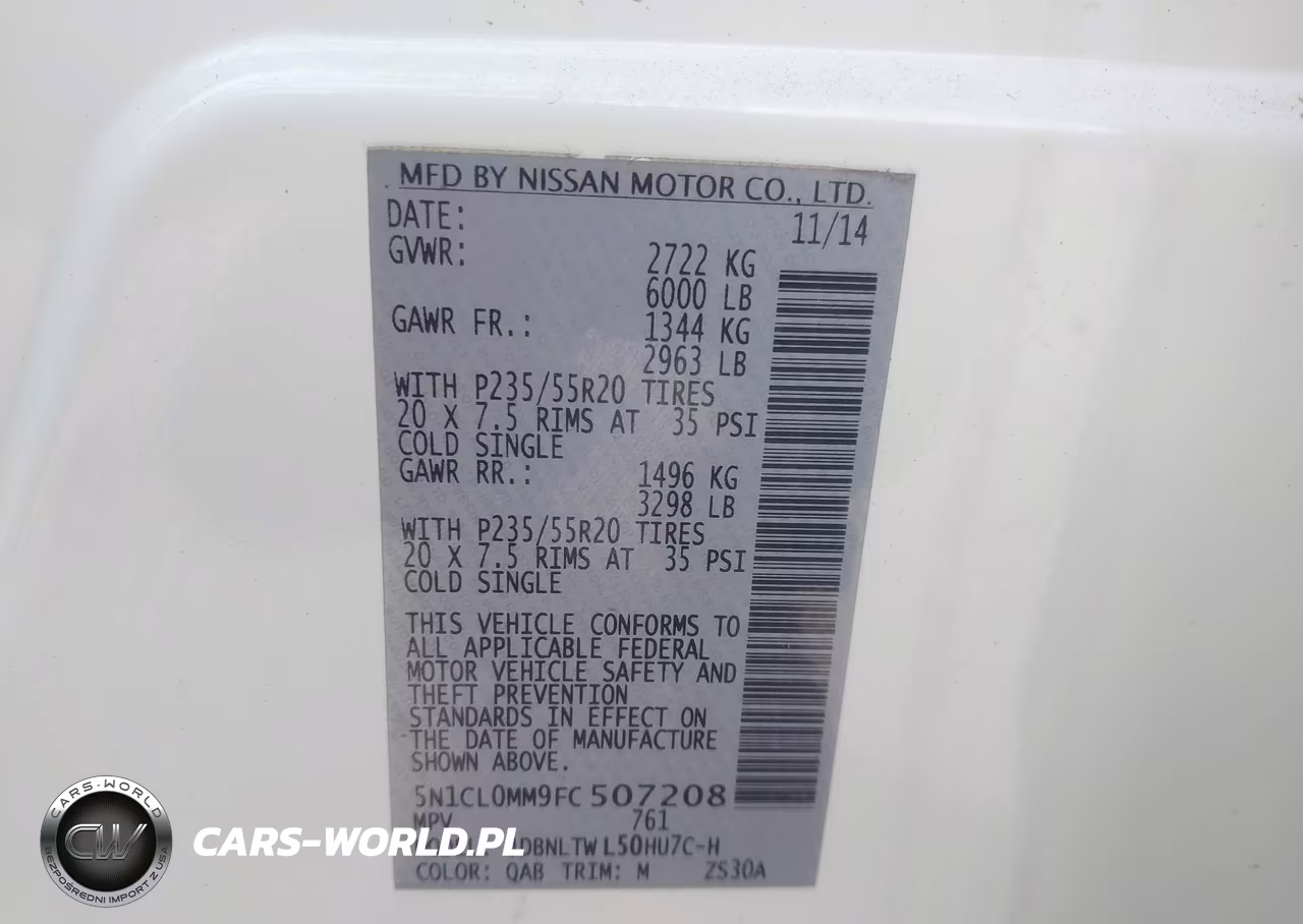 2015 Infiniti Qx60 Hybrid VIN:5N1CL0MM9FC507208 - 9