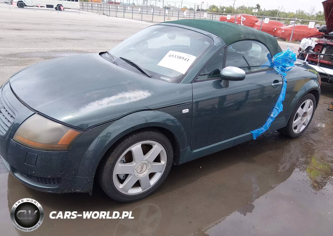 2001 Audi Tt VIN:TRUTC28N911001505 - 2