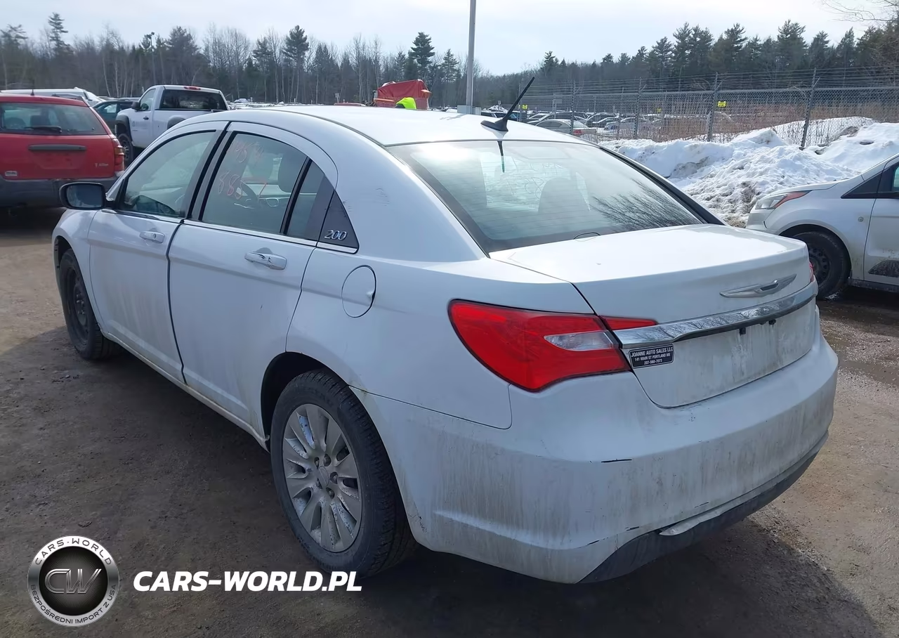 2014 Chrysler 200 Lx VIN:1C3CCBAB7EN145308 - 3