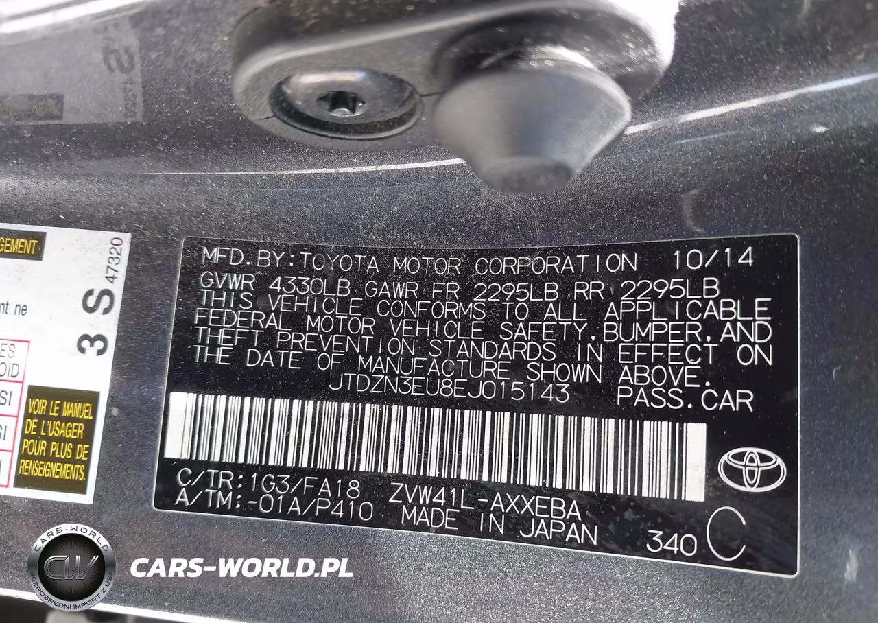 2014 Toyota Prius V Three VIN:JTDZN3EU8EJ015143 - 9