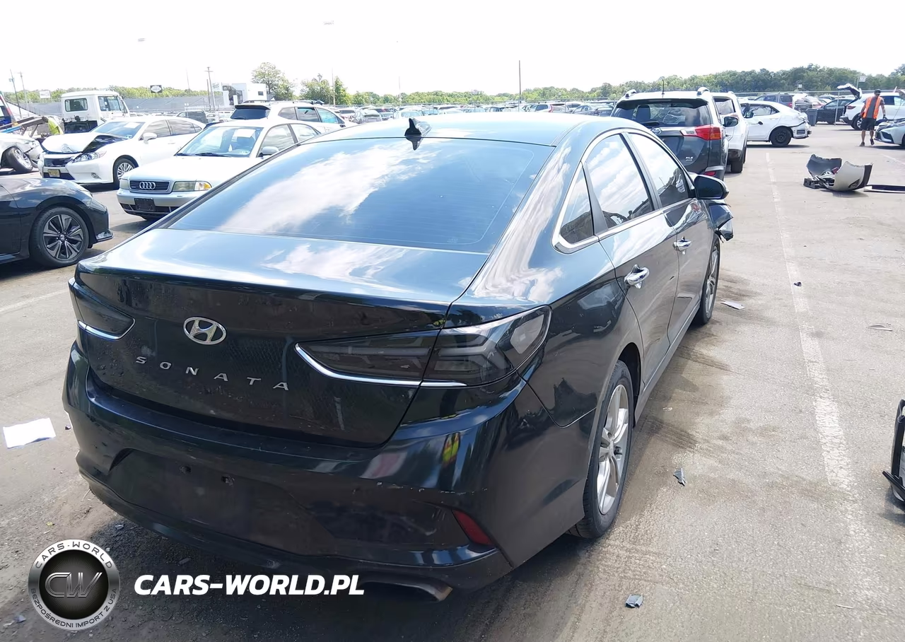 2019 Hyundai Sonata Sel VIN:5NPE34AFXKH748204 - 4