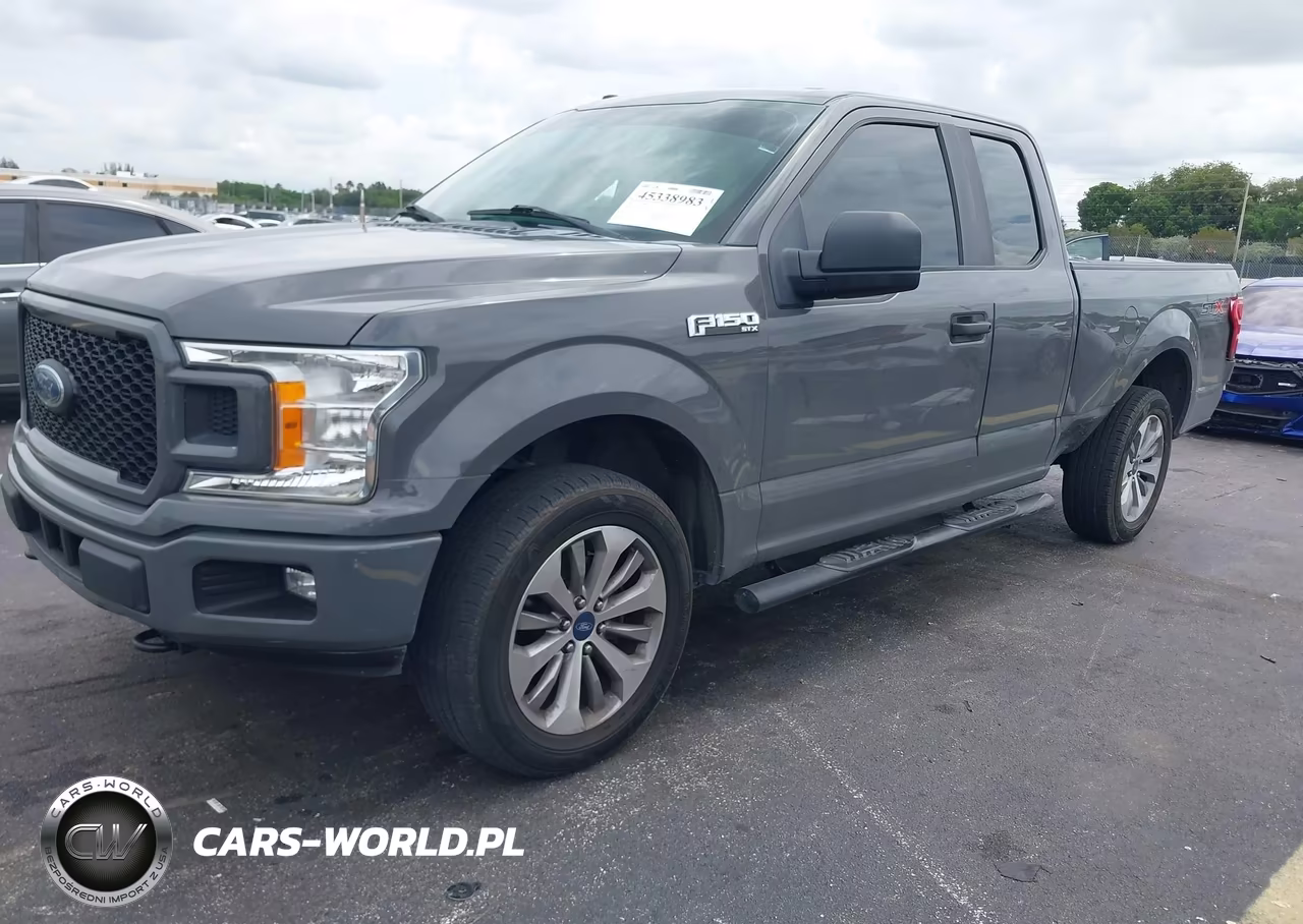 2018 Ford F-150 Xl VIN:1FTEX1EPXJFC10553 - 2