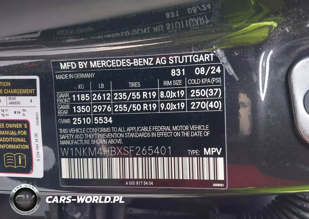 2025 Mercedes-Benz Glc 300 4Matic Suv VIN:W1NKM4HBXSF265401 - 9