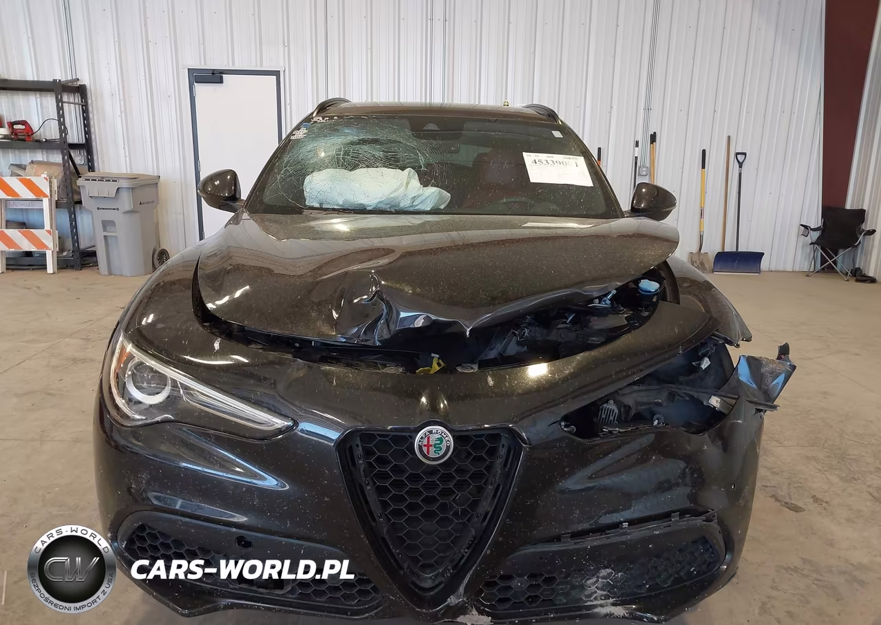 2018 Alfa Romeo Stelvio Ti Sport Awd VIN:ZASFAKNN5J7B98677 - 6