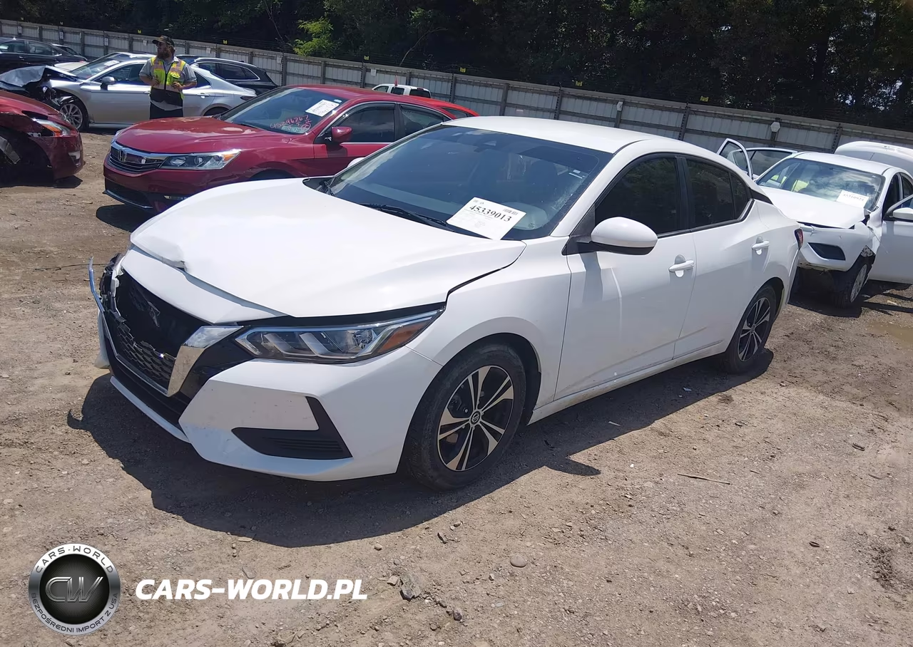 2022 Nissan Sentra Sv Xtronic Cvt VIN:3N1AB8CVXNY247160 - 2
