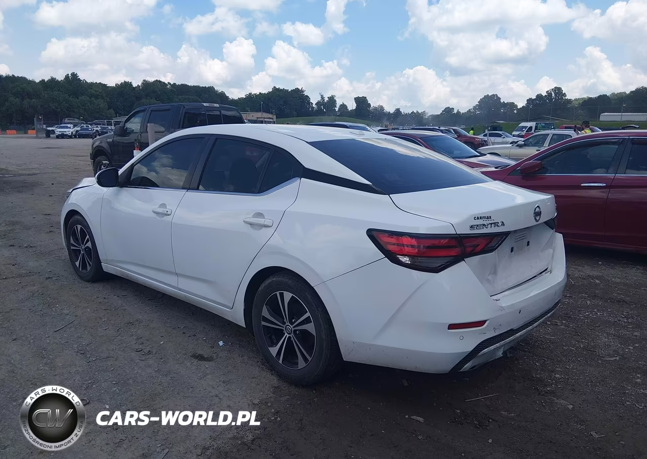 2022 Nissan Sentra Sv Xtronic Cvt VIN:3N1AB8CVXNY247160 - 3