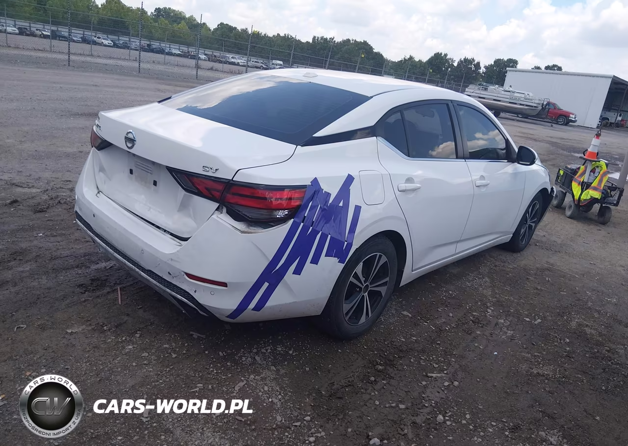 2022 Nissan Sentra Sv Xtronic Cvt VIN:3N1AB8CVXNY247160 - 4