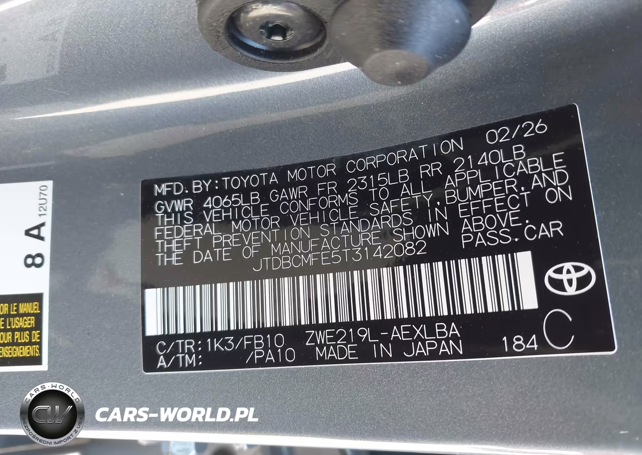 2026 Toyota Corolla Hybrid Hybrid Le VIN:JTDBCMFE5T3142082 - 9