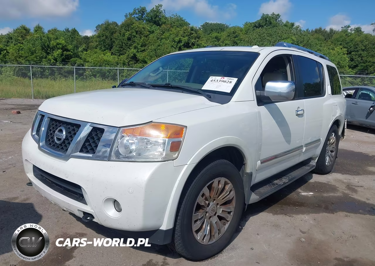 2015 Nissan Armada Platinum VIN:5N1BA0NF8FN609170 - 2