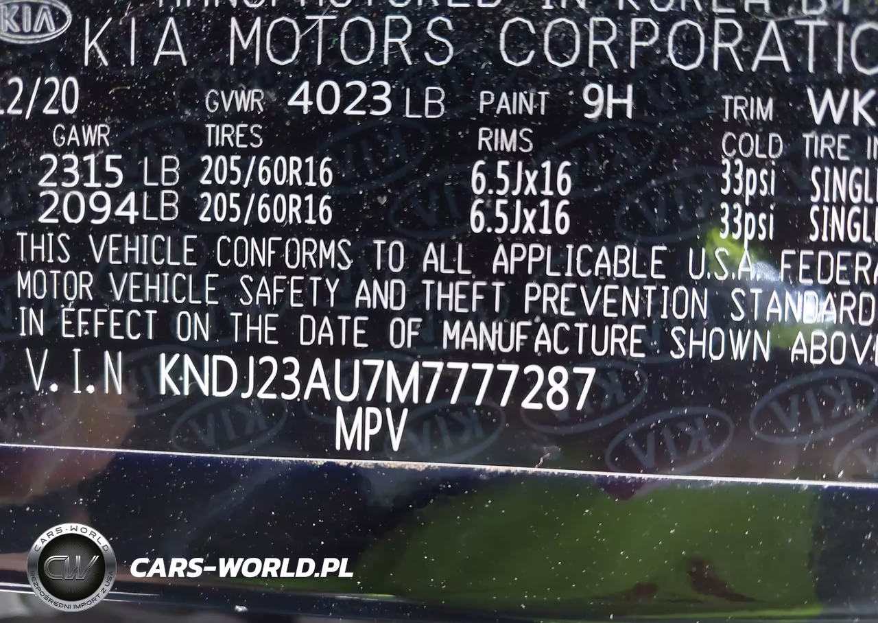 2021 Kia Soul Lx VIN:KNDJ23AU7M7777287 - 9