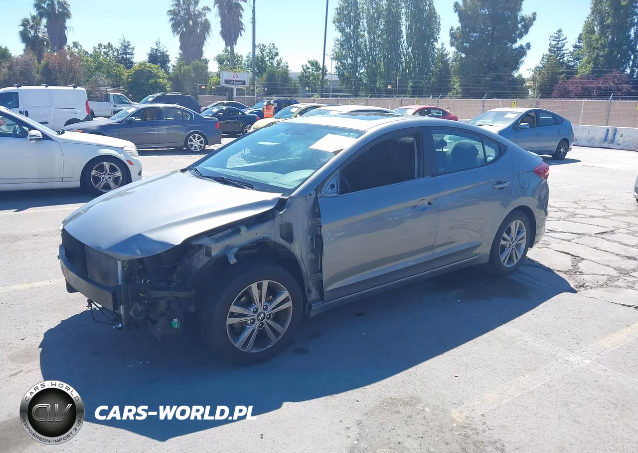 2017 Hyundai Elantra Value Edition VIN:KMHD84LF8HU244500 - 2