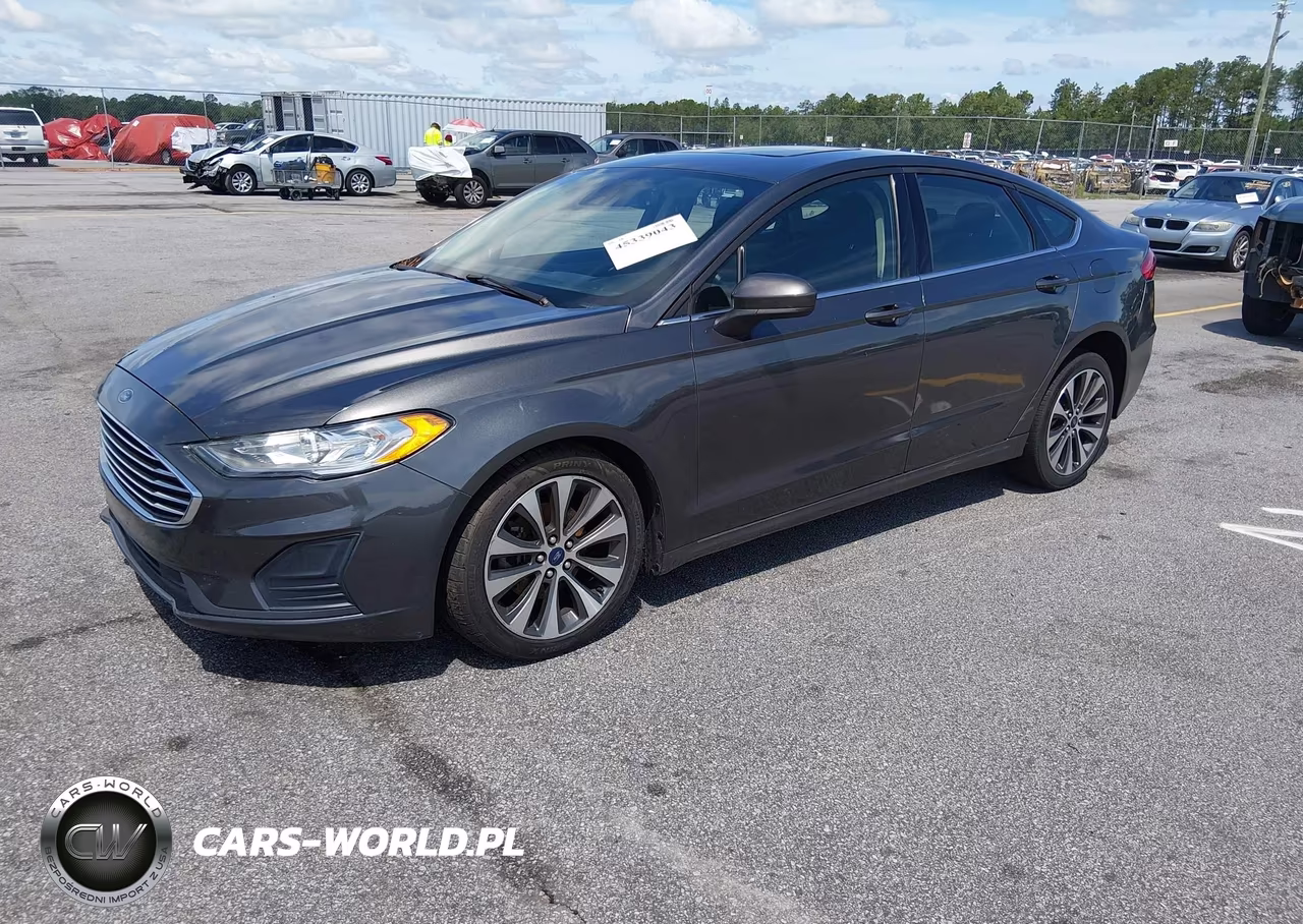 2020 Ford Fusion Se VIN:3FA6P0T90LR190425 - 2