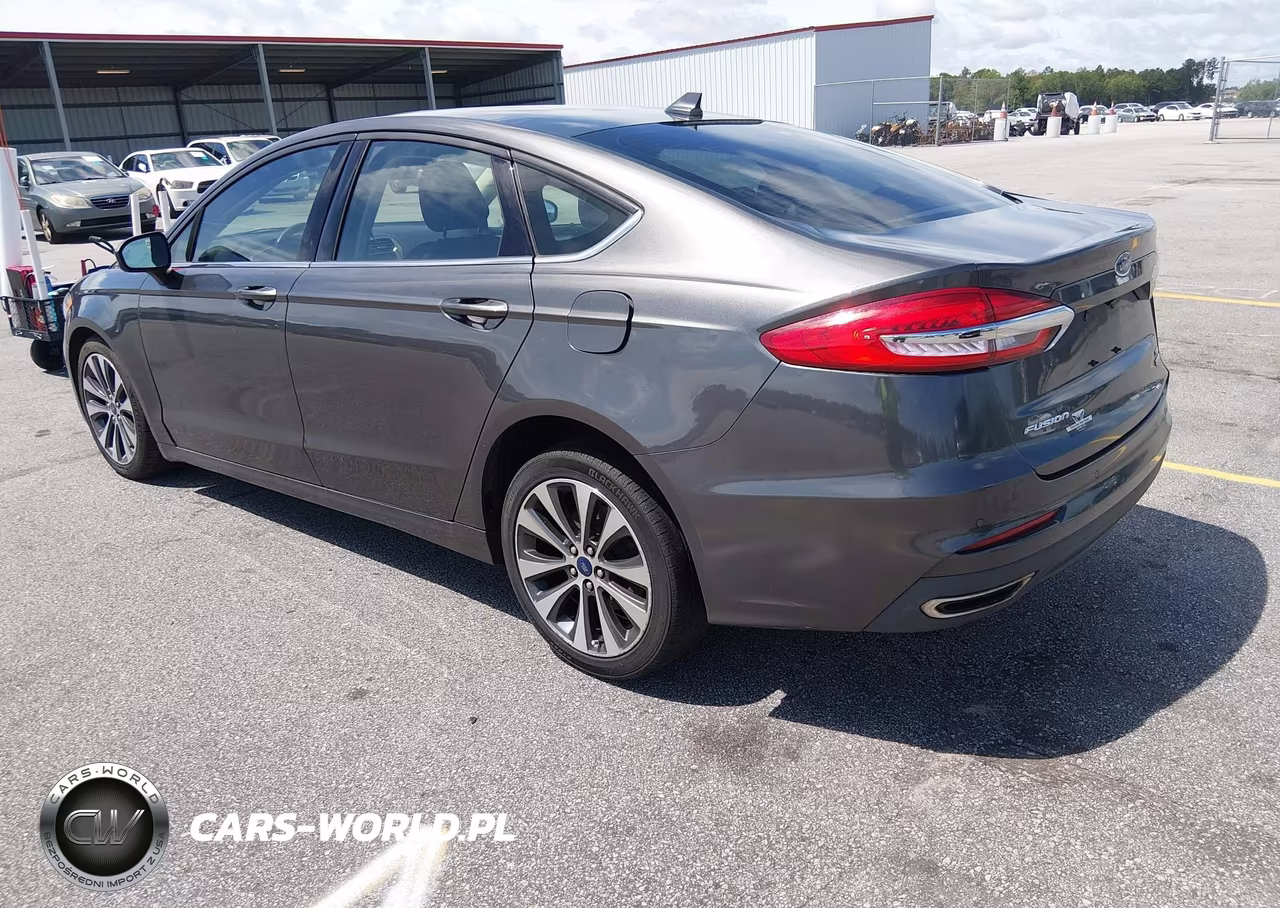 2020 Ford Fusion Se VIN:3FA6P0T90LR190425 - 3