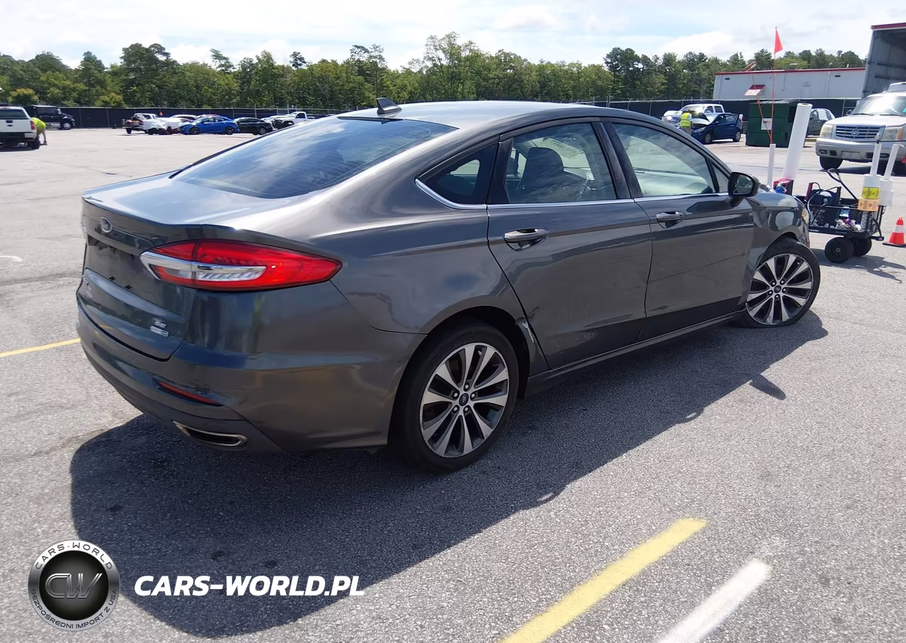 2020 Ford Fusion Se VIN:3FA6P0T90LR190425 - 4