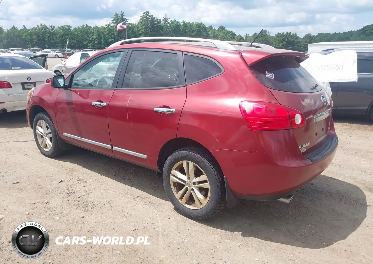 2013 Nissan Rogue Sv VIN:JN8AS5MV5DW124158 - 3