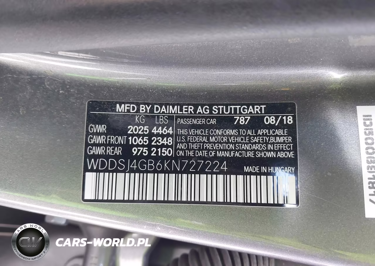 2019 Mercedes-Benz Cla 250 4Matic VIN:WDDSJ4GB6KN727224 - 9