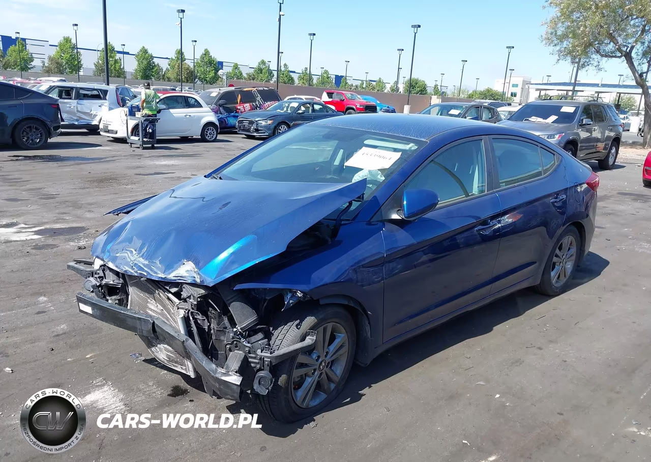 2018 Hyundai Elantra Sel VIN:5NPD84LF5JH332070 - 2