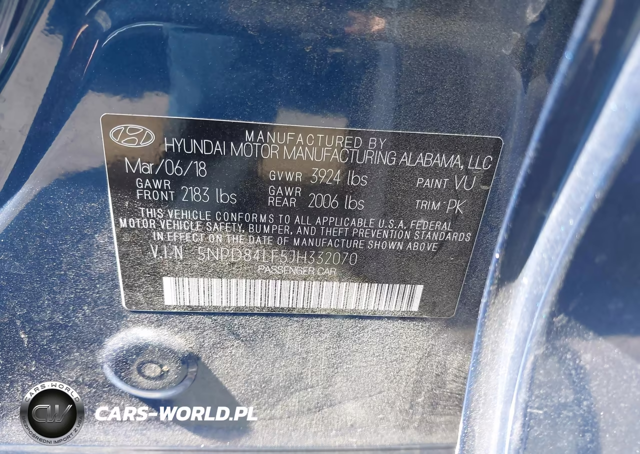 2018 Hyundai Elantra Sel VIN:5NPD84LF5JH332070 - 9