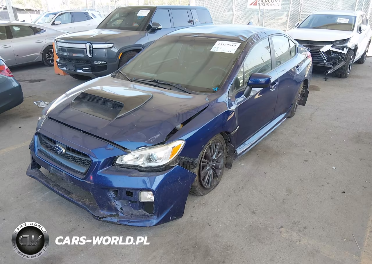 2017 Subaru Wrx VIN:JF1VA1B62H9823424 - 2
