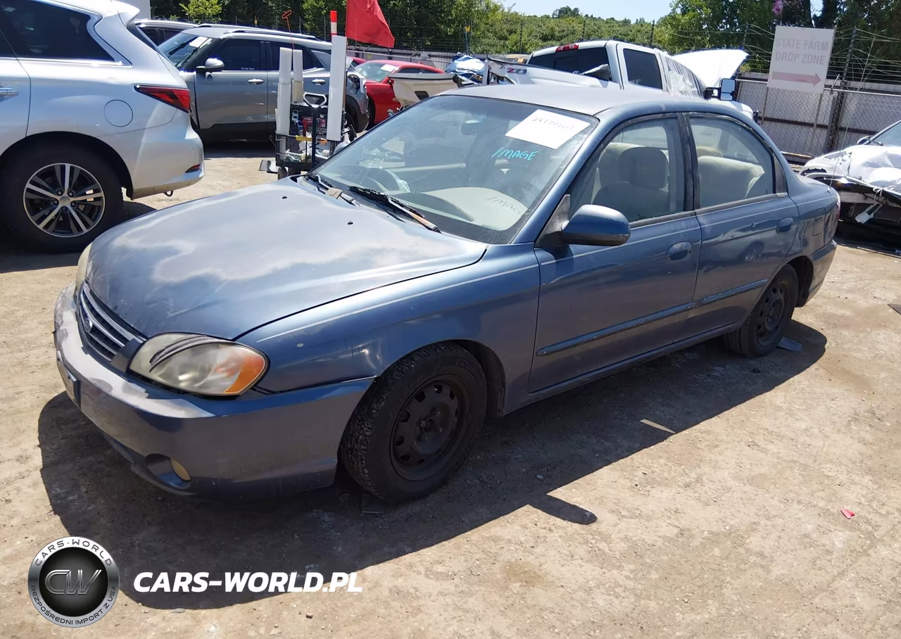 2002 Kia Spectra Ls VIN:KNAFB121725199647 - 2
