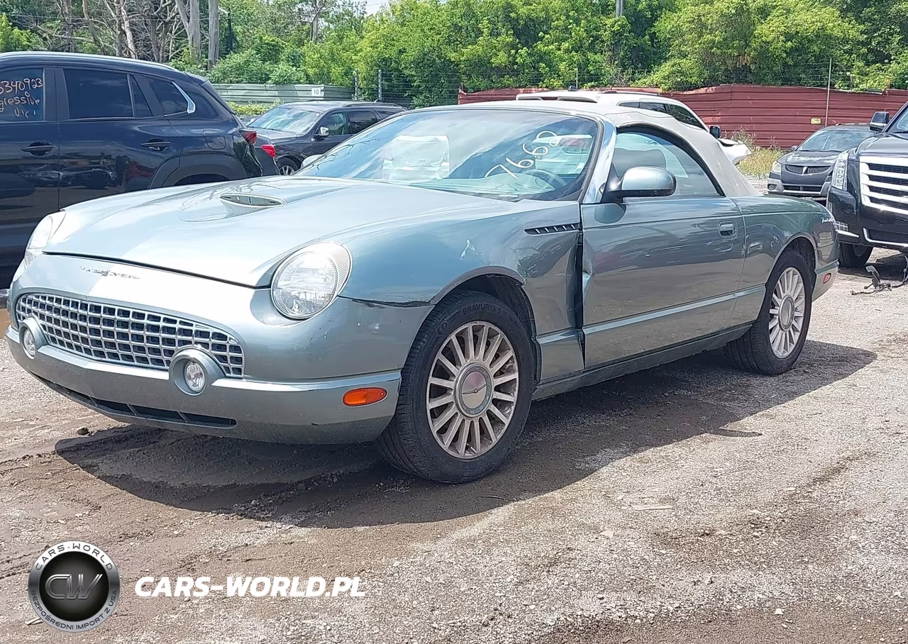 2004 Ford Thunderbird VIN:1FAHP63A54Y107662 - 2