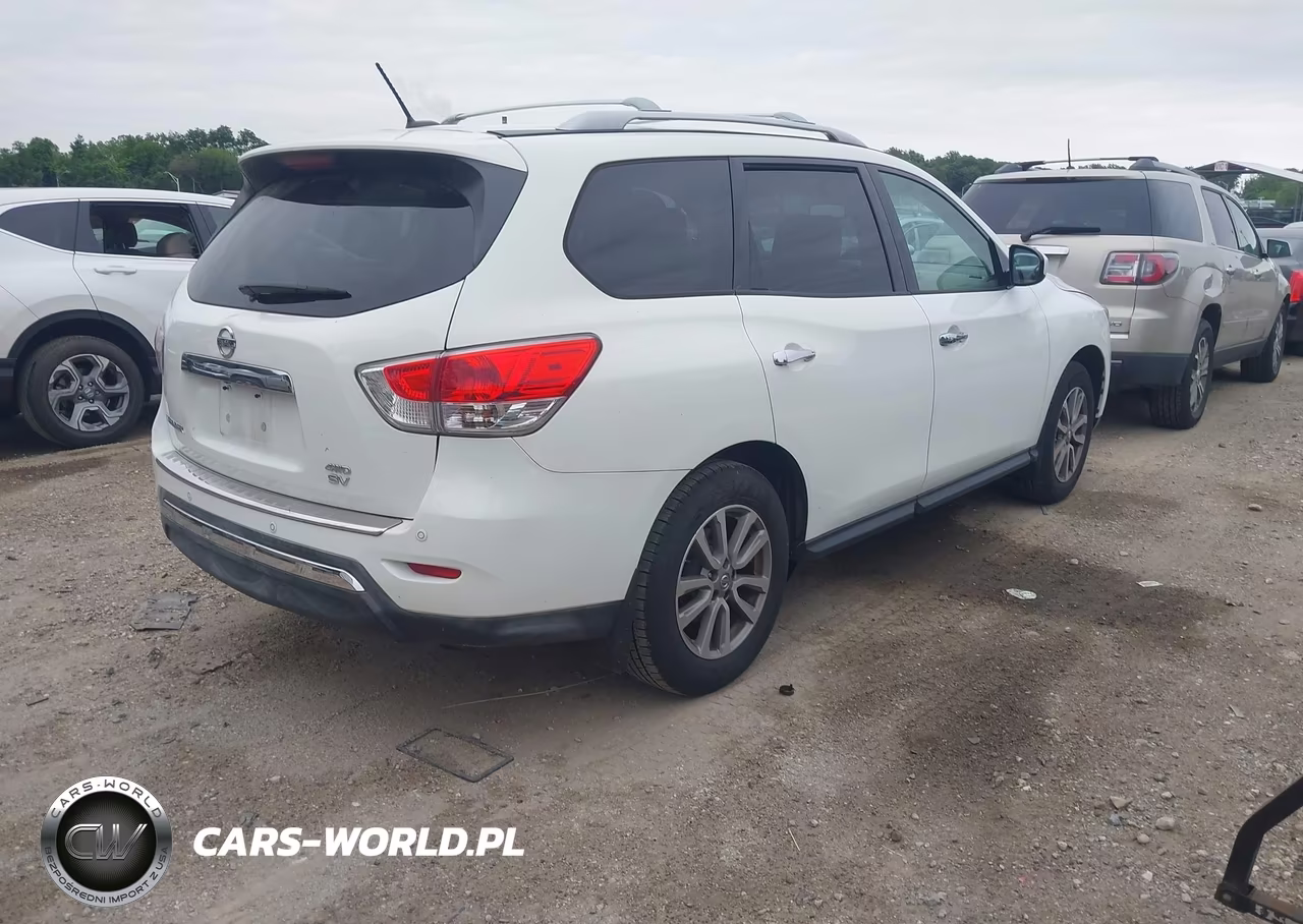 2015 Nissan Pathfinder Sv VIN:5N1AR2MM0FC695585 - 4