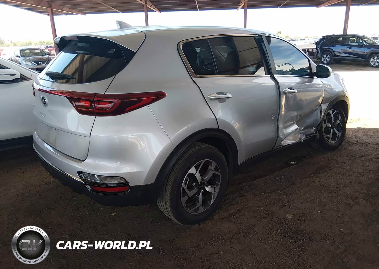 2021 Kia Sportage Lx VIN:KNDPM3AC3M7891847 - 4