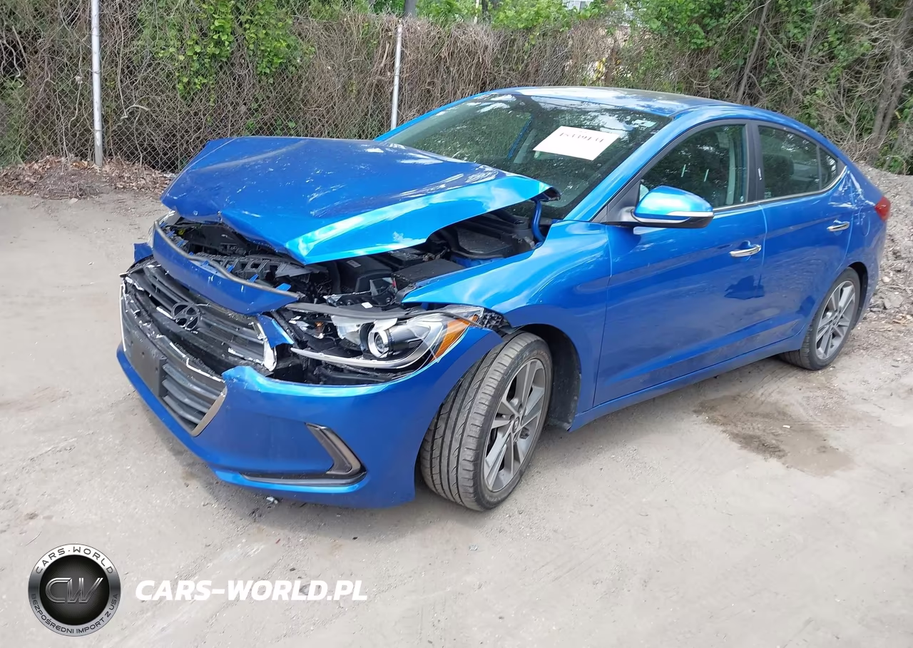 2017 Hyundai Elantra Limited VIN:KMHD84LF9HU284259 - 2