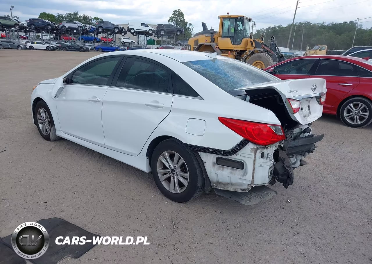 2014 Hyundai Sonata Gls VIN:5NPEB4AC9EH916413 - 3