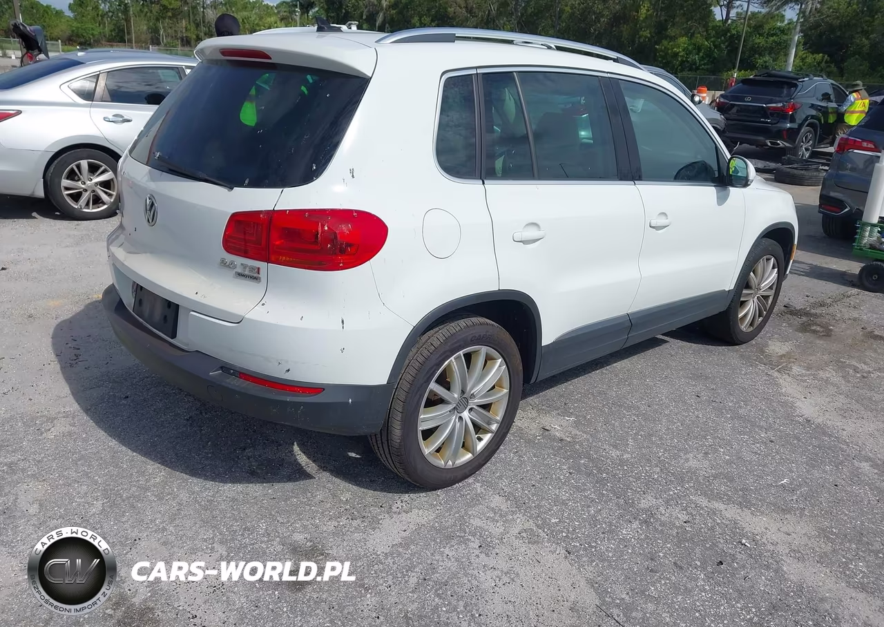 2015 Volkswagen Tiguan Sel VIN:WVGBV7AX6FW101849 - 4