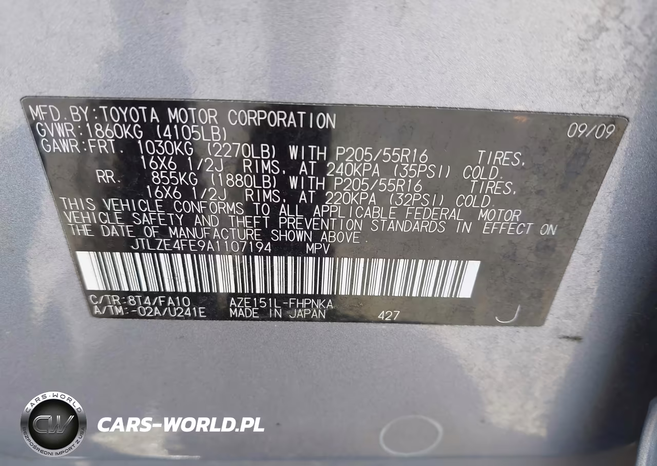 2010 Scion Xb VIN:JTLZE4FE9A1107194 - 9