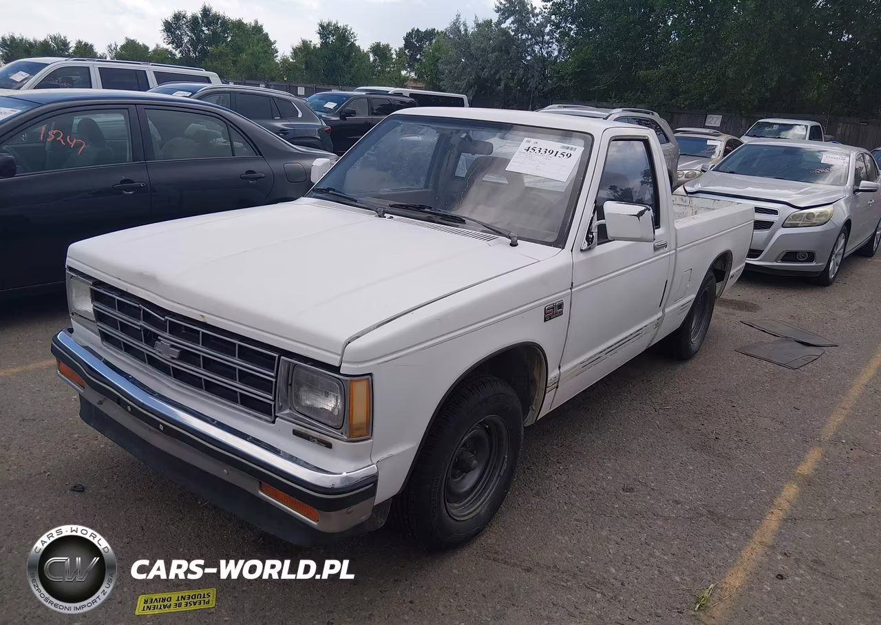 1987 Chevrolet S Truck S10 VIN:1GCBS14E7H8200790 - 2