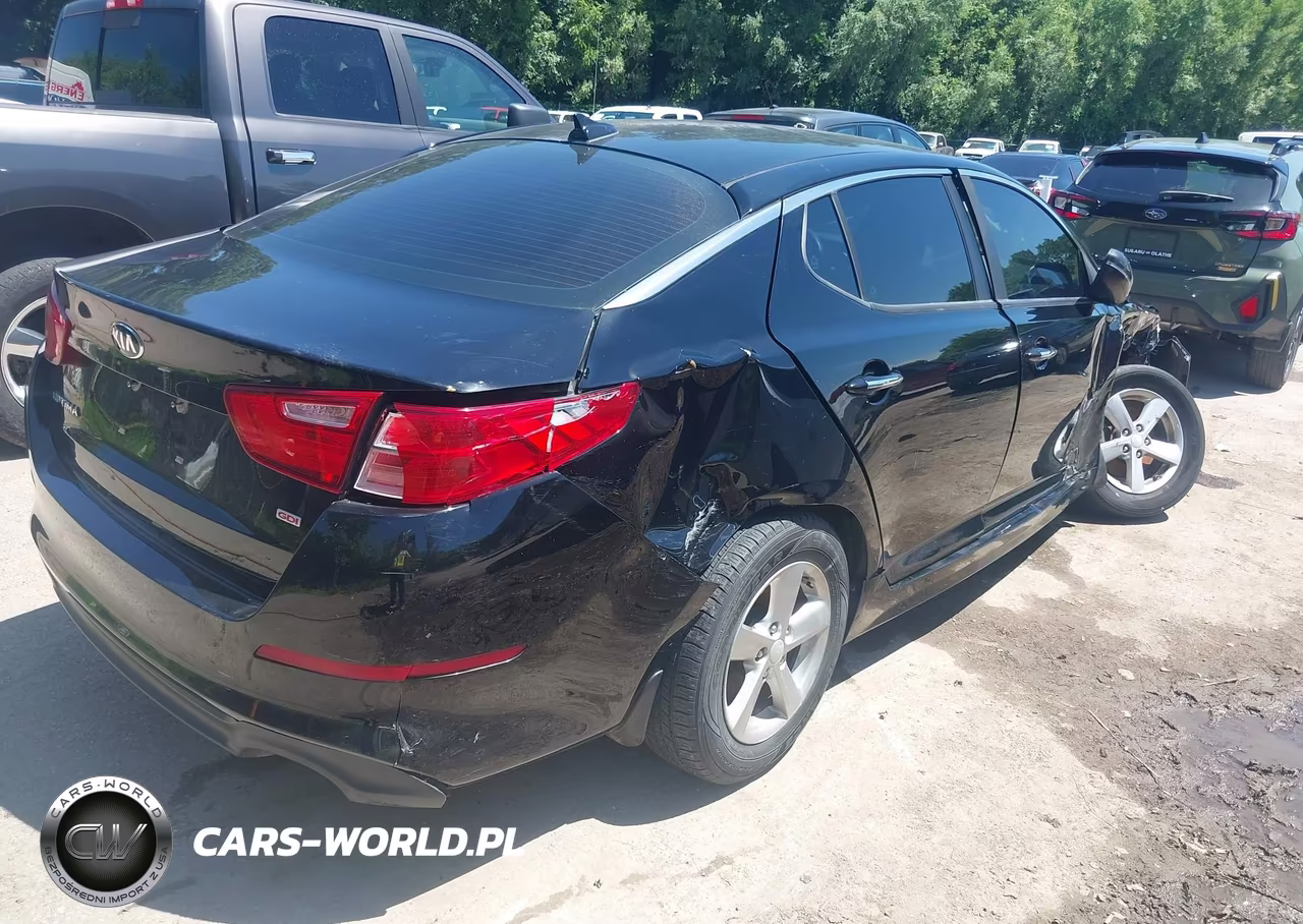 2015 Kia Optima Lx VIN:5XXGM4A7XFG445942 - 4