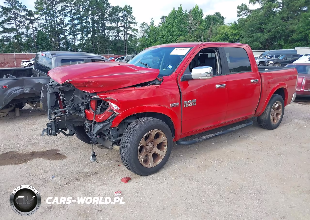 2017 Ram 1500 Laramie 4X4 5'7 Box VIN:1C6RR7NT3HS817009 - 2