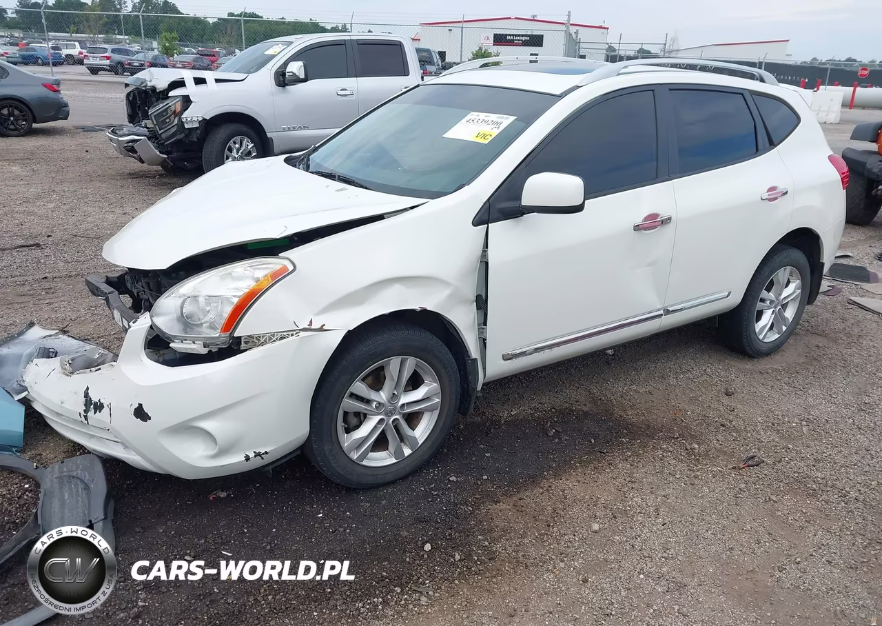2013 Nissan Rogue Sv VIN:JN8AS5MVXDW610416 - 2
