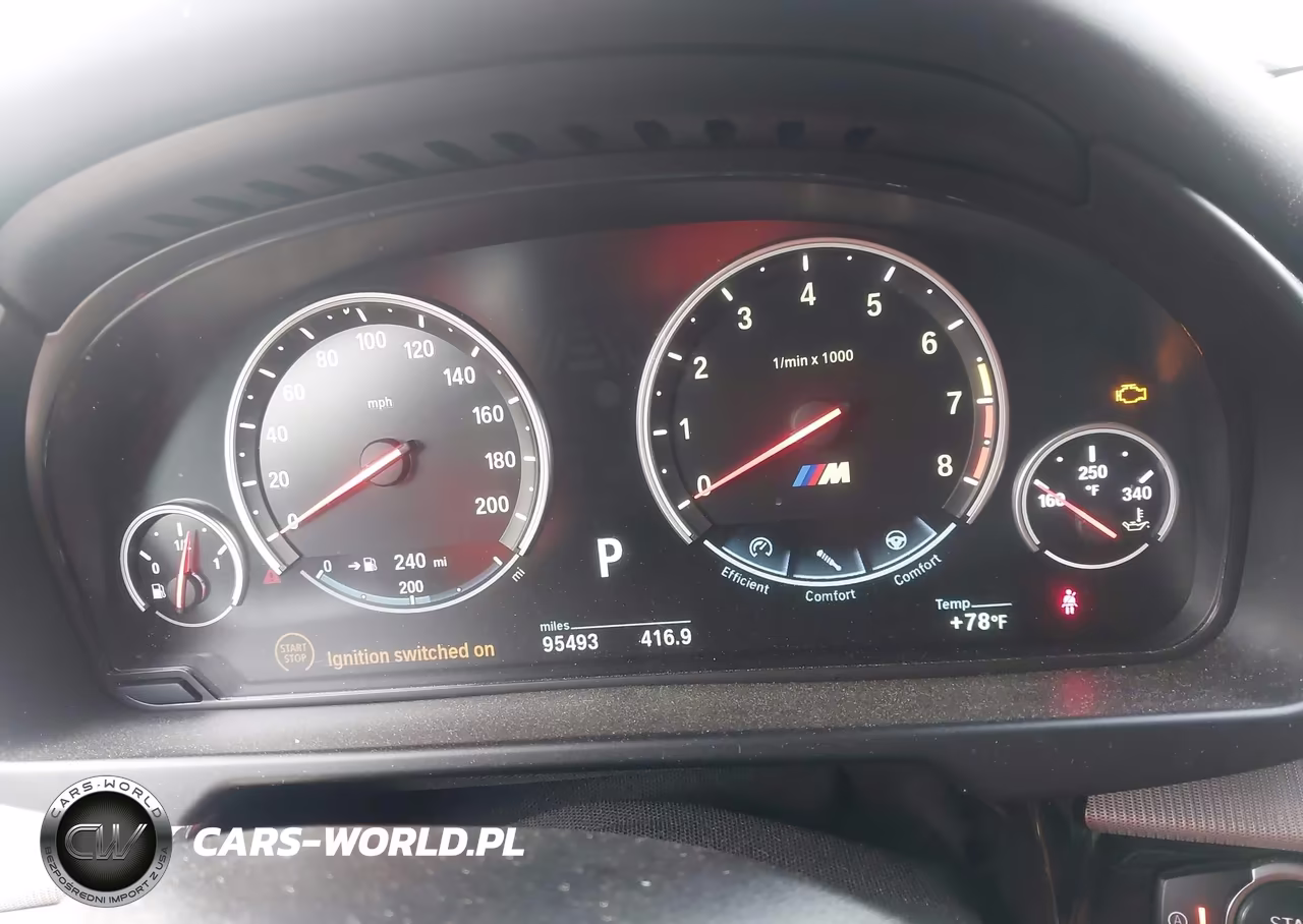 2016 BMW X5 M VIN:5YMKT6C50G0R79305 - 7