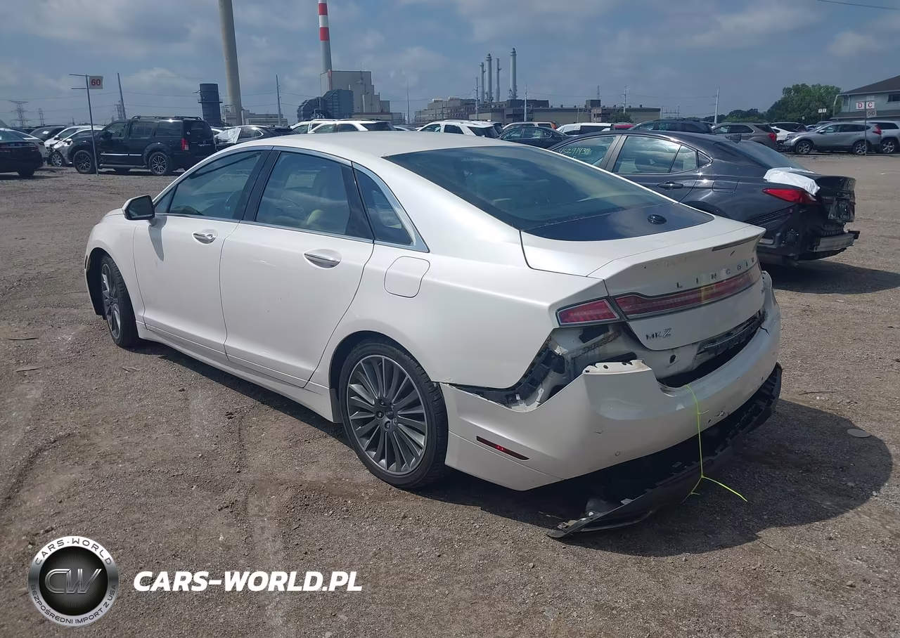 2015 Lincoln Mkz Hybrid VIN:3LN6L2LUXFR604140 - 3