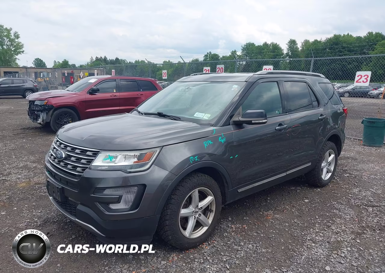 2017 Ford Explorer Xlt VIN:1FM5K8D84HGE31180 - 2