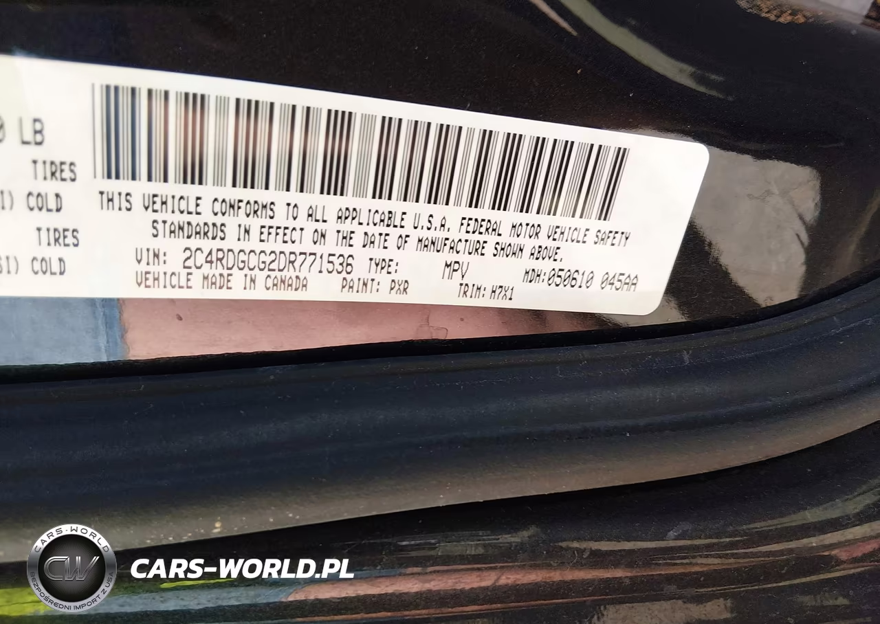 2013 Dodge Grand Caravan Sxt VIN:2C4RDGCG2DR771536 - 9