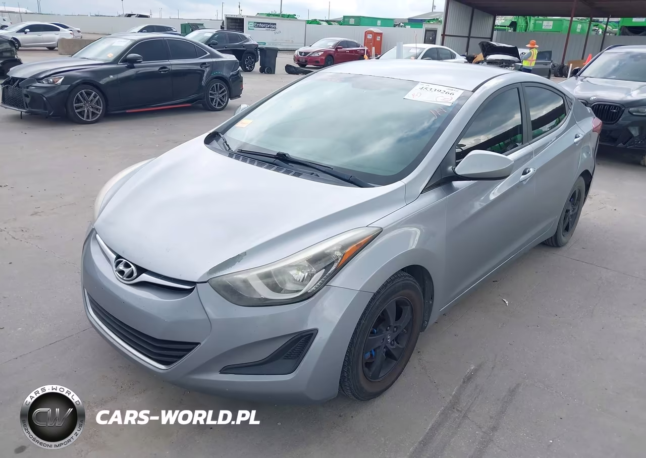 2015 Hyundai Elantra Se VIN:5NPDH4AE0FH577103 - 2