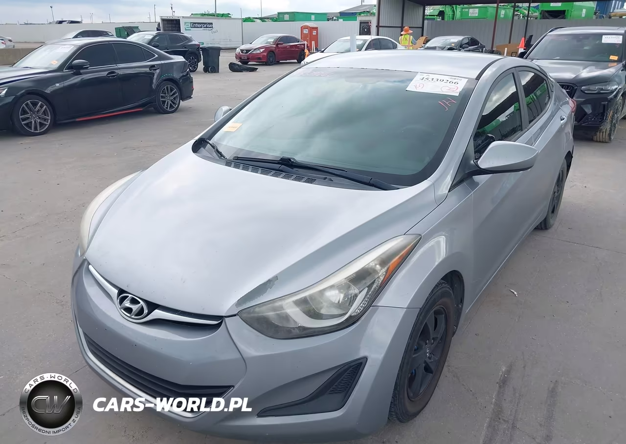 2015 Hyundai Elantra Se VIN:5NPDH4AE0FH577103 - 6