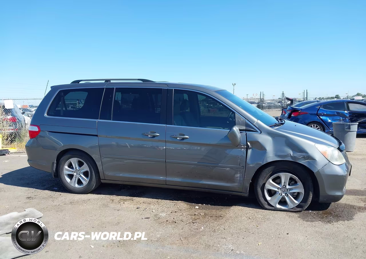 2007 Honda Odyssey Touring VIN:5FNRL38847B124195 - 12