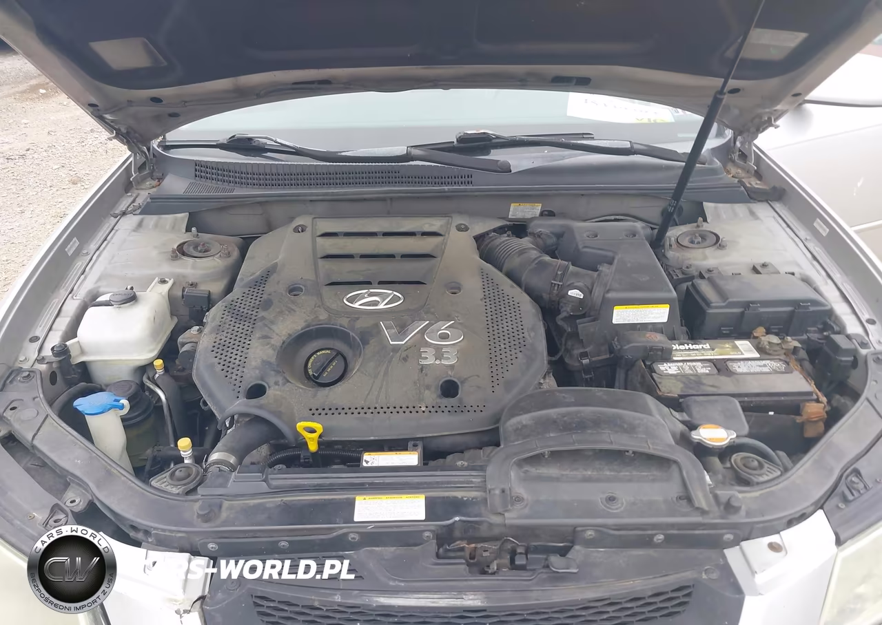 2008 Hyundai Sonata Gls V6 VIN:5NPET46F88H325185 - 10