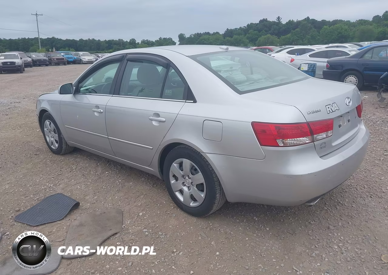 2008 Hyundai Sonata Gls V6 VIN:5NPET46F88H325185 - 3