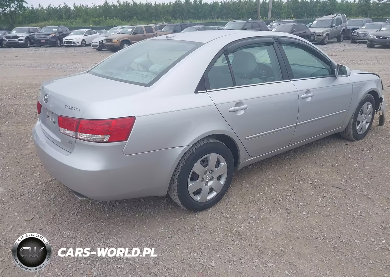 2008 Hyundai Sonata Gls V6 VIN:5NPET46F88H325185 - 4