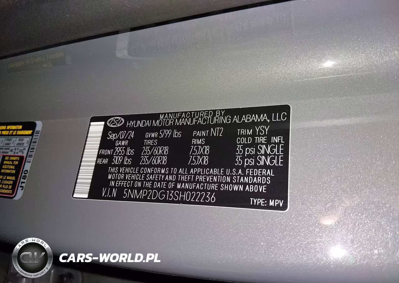 2025 Hyundai Santa Fe Hybrid Sel VIN:5NMP2DG13SH022236 - 9