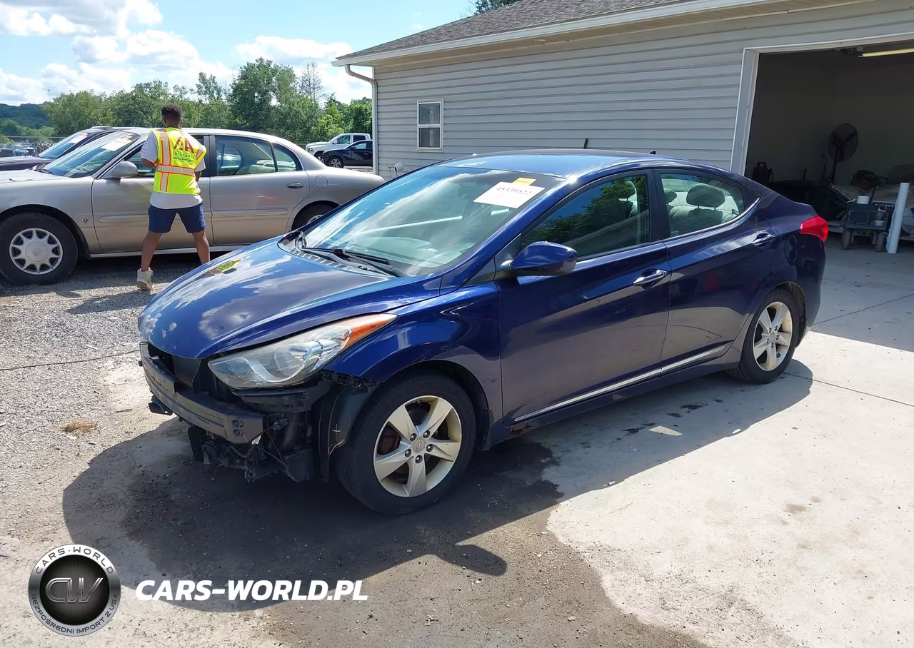 2013 Hyundai Elantra Gls VIN:5NPDH4AE1DH174034 - 2